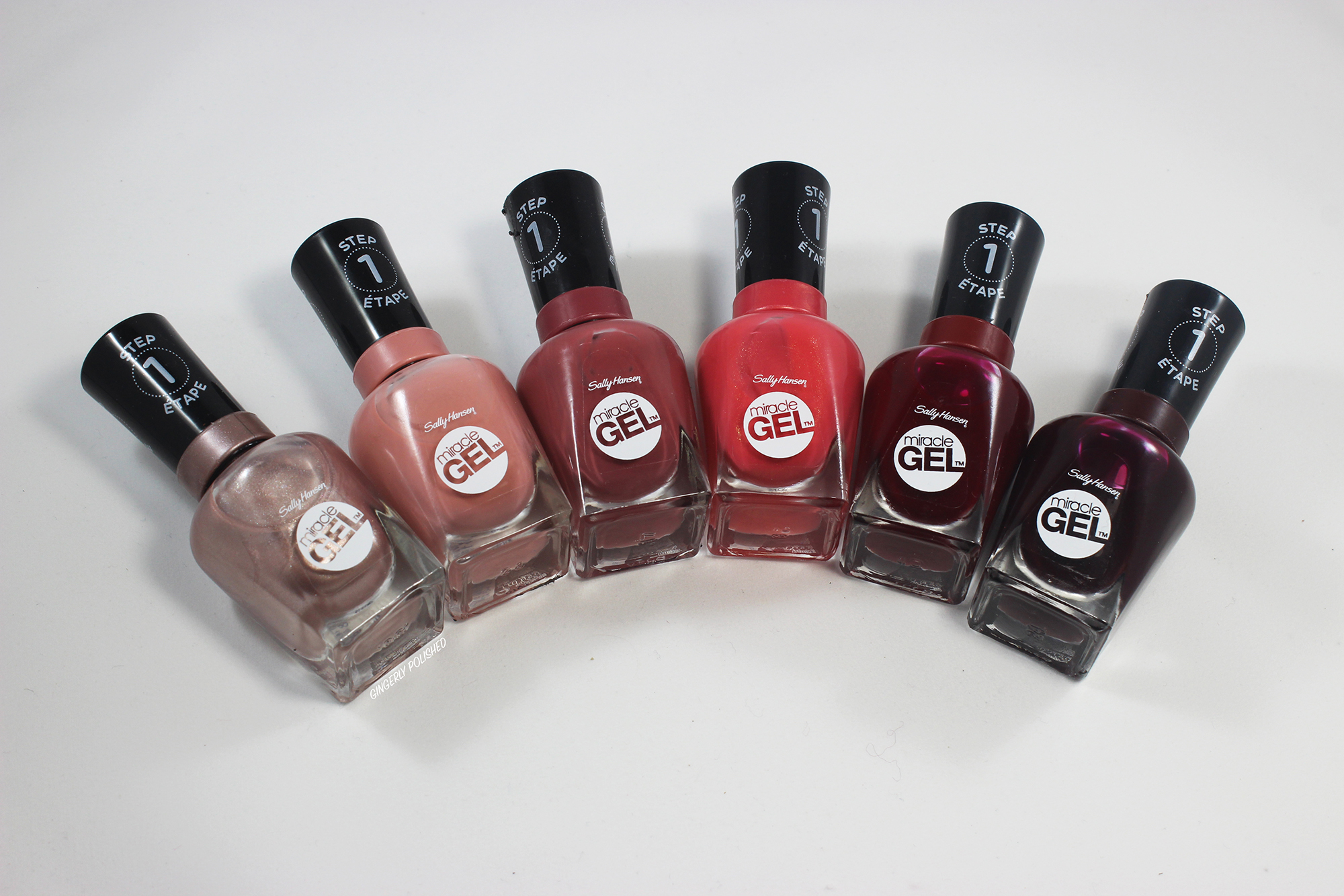 Sally Hansen New Miracle Gel Shades + New Matte Top Coat