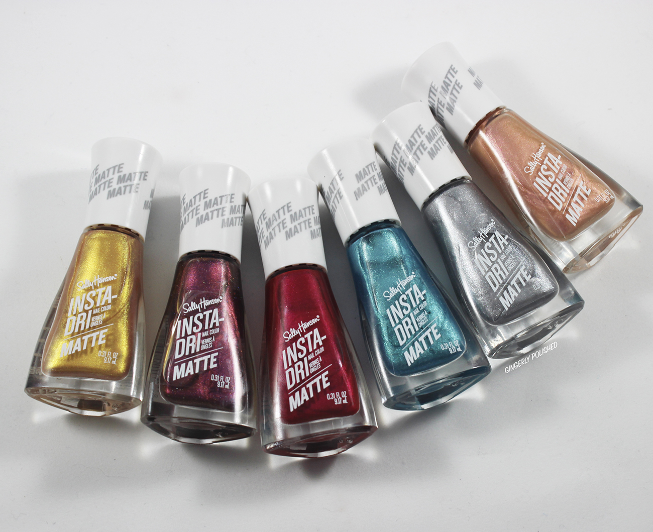Sally Hansen 'Matte Metallic' Shades – GINGERLY POLISHED