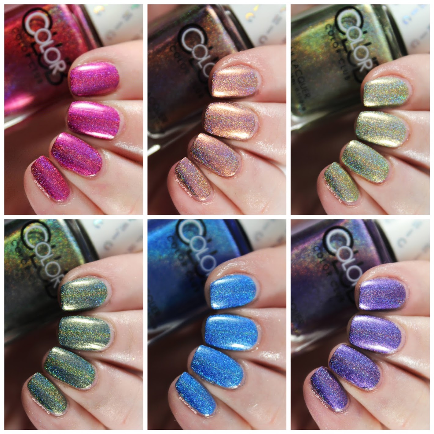 Color Club 'Halo Jewels' Collection – Swatches & Review – GINGERLY