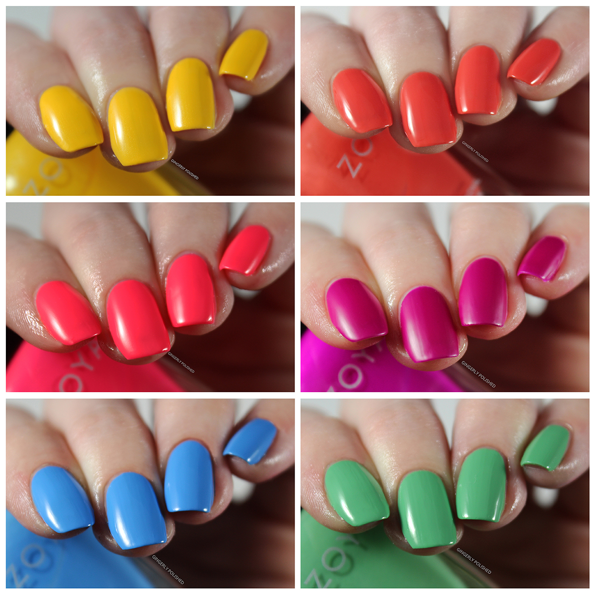 フルーリアキット ネイル Zoya 'Hello Summer' Collection 2022 – Swatches & Review – GINGERLY