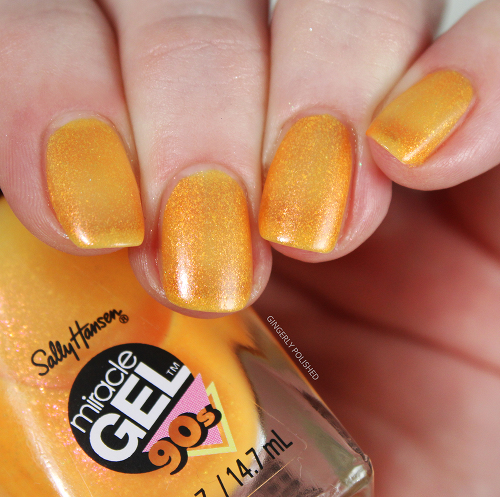 Sally Hansen Miracle Gel 'Totally 90s' Collection – Swatches