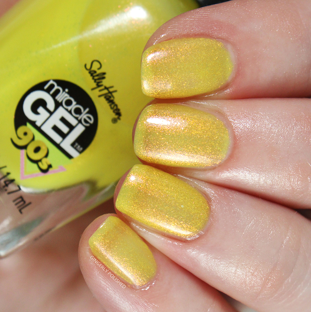 Sally Hansen Miracle Gel 'Totally 90s' Collection – Swatches