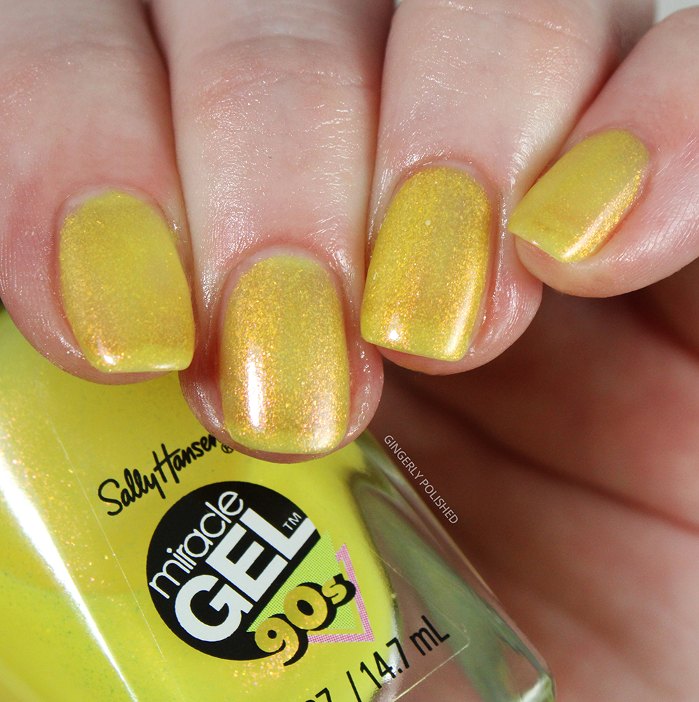 Sally Hansen Miracle Gel 'Totally 90s' Collection – Swatches