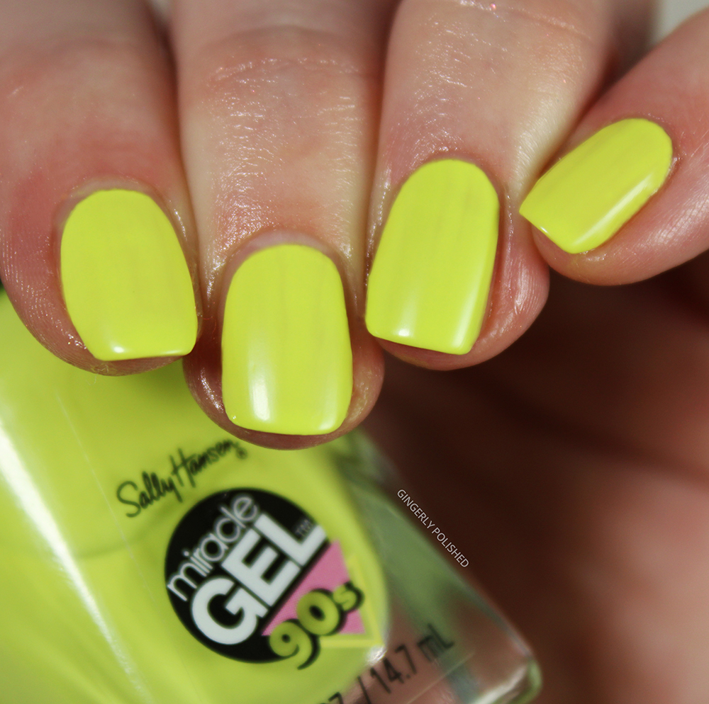 Sally Hansen Miracle Gel 'Totally 90s' Collection – Swatches
