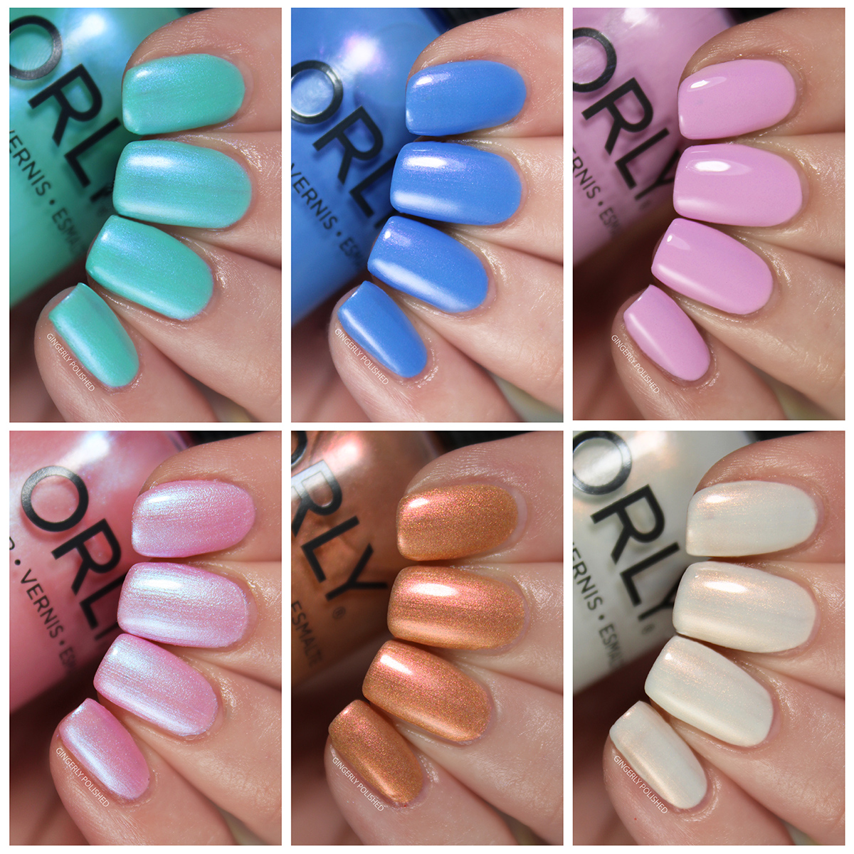 Orly 'Aqua Aura' Spring 2024 Collection – Swatches & Review