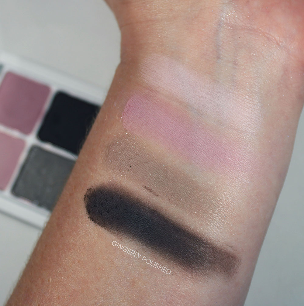 Rom&nd x INAPSquare Black Spectrum Collection Swatches – GINGERLY
