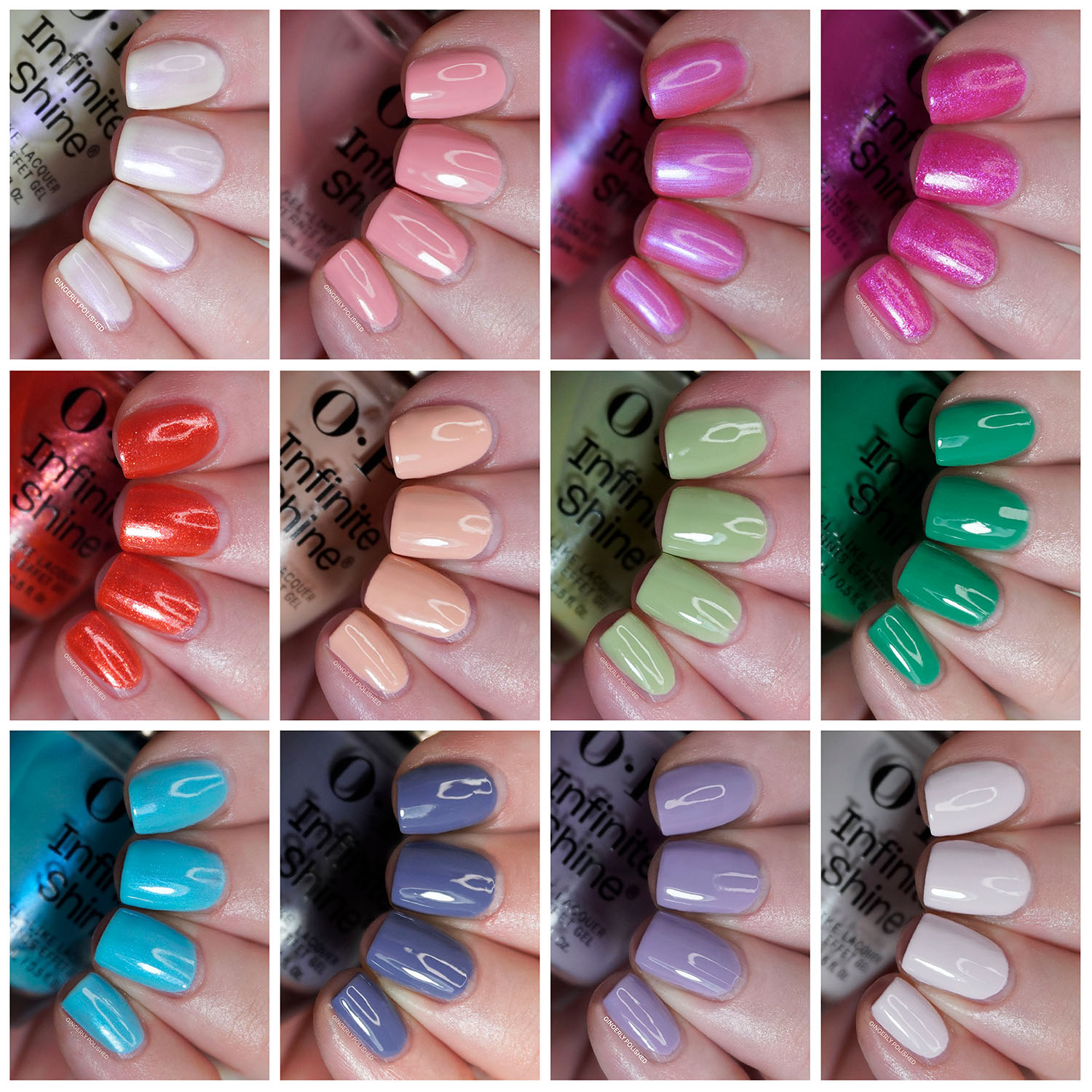 OPI Infinite Shine 'The New OPIcons' Spring 2026 Collection